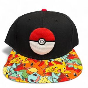 Snapback - Pokemon 2017 - Pokeball - NWT - SB3QZAPOK